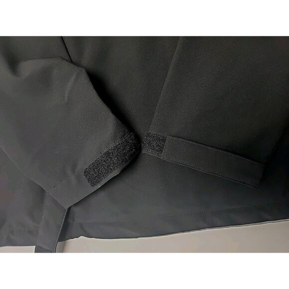 Adidas Golf Men's Black Full Zip Stretch Windbreaker Jacket Size Medium - Picture 5 of 8